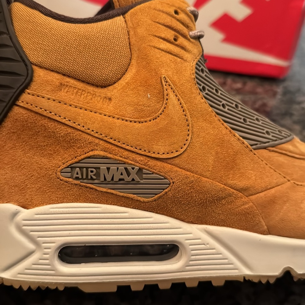 Nike Air Max winter wheat sneakerboot 90 EUC 10.5 Sneakers - Picture 12 of 16